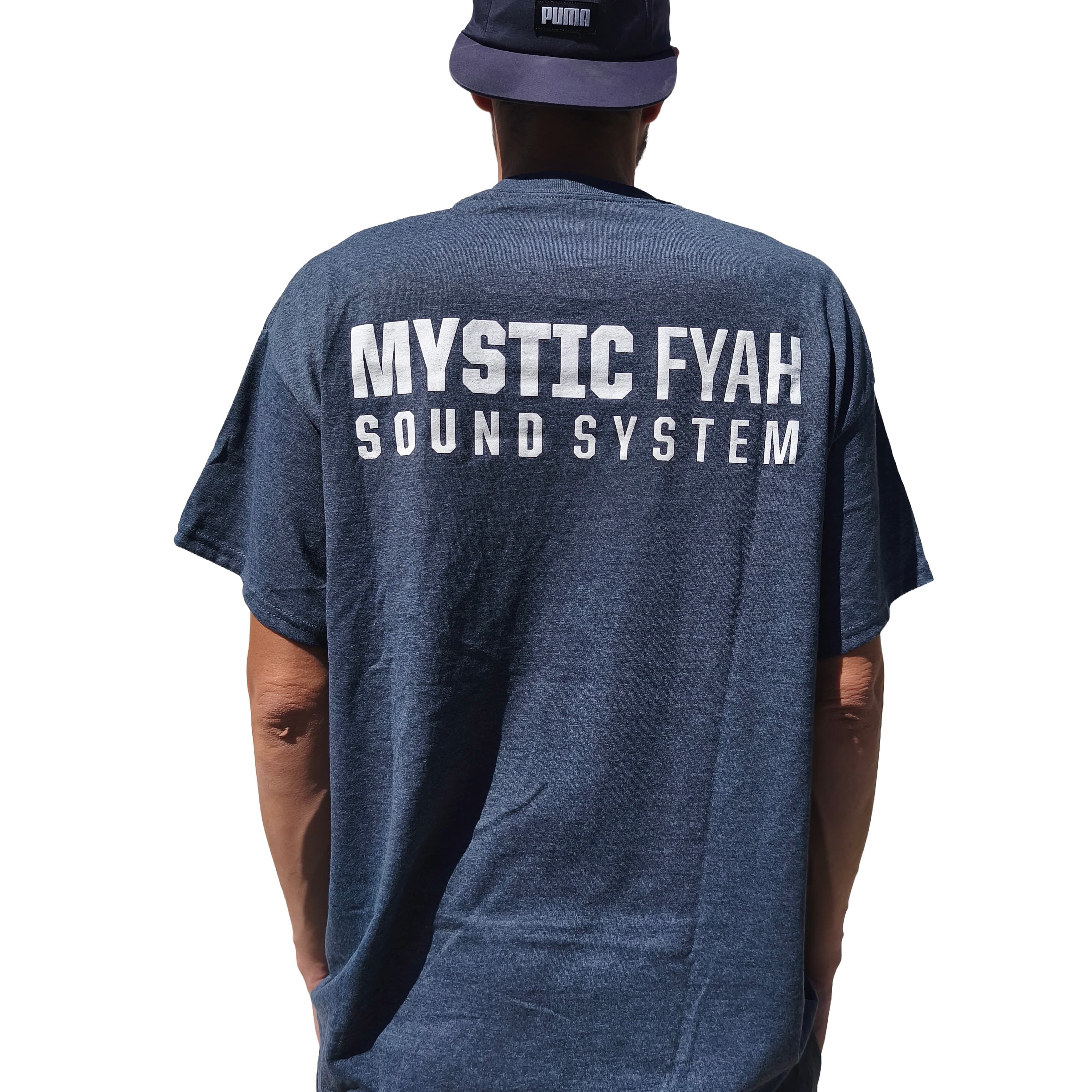 Mystic Fyah Classic Tee — Charcoal Gray